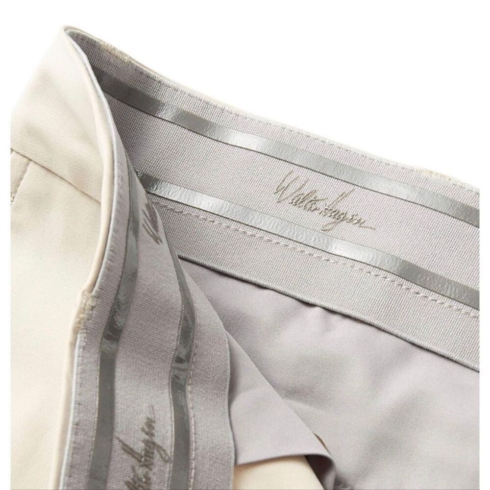 #157. Walter Hagen NWT B&T Light Khaki Perfect 11 Stretch Waistband Golf Shorts - Picture 4 of 6
